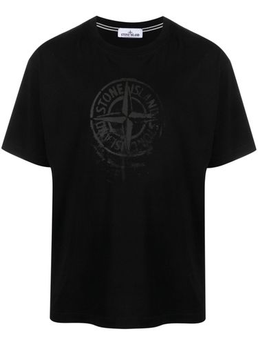 Cotton T-shirt With Logo - Stone Island - Modalova