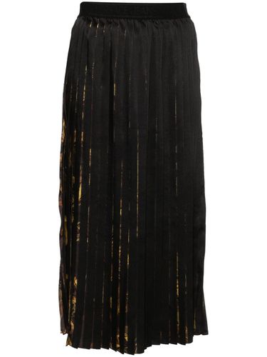 Long Pleated Skirt - Versace Jeans Couture - Modalova