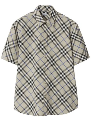 BURBERRY - Cotton Polo Shirt - Burberry - Modalova