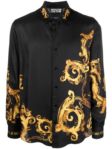 Shirt With Print - Versace Jeans Couture - Modalova