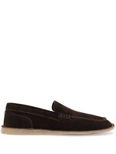 DOLCE & GABBANA - Logo Loafers - Dolce & Gabbana - Modalova