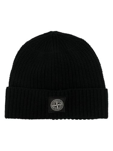 STONE ISLAND - Beanie With Logo - Stone Island - Modalova