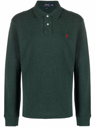 Logo Long Sleeve Polo Shirt - Polo Ralph Lauren - Modalova