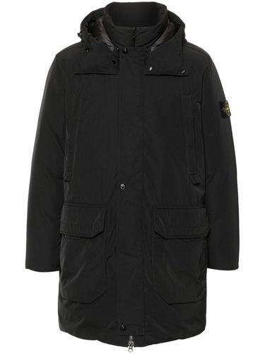 Long Jacket With Logo - Stone Island - Modalova