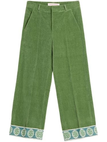 VALENTINO - Cotton Trousers - Valentino - Modalova