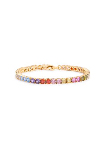 Serena Crystal-embellished 18kt Gold-plated Bracelet - Crystal Haze - Modalova