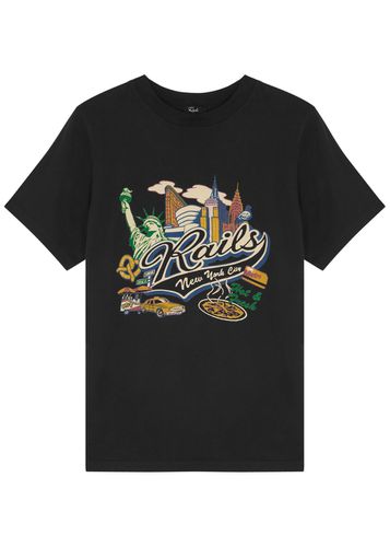 New York Logo-print Cotton T-shirt - - L (UK14 / L) - Rails - Modalova