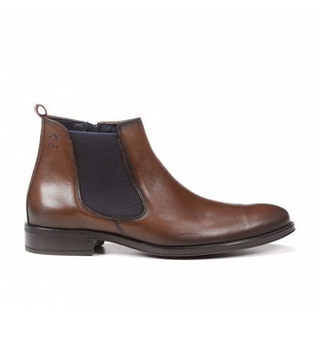 Bottines Heracles 8756 marron (39), Cuir, Plat, Aucun, Casuel - Fluchos - Modalova