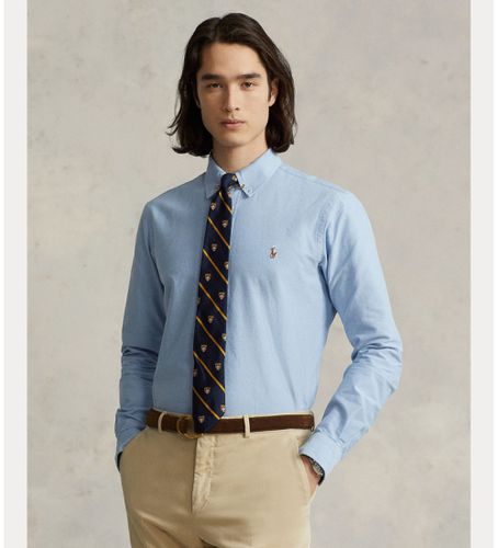 Chemise Oxford bleue sur mesure (S), Casuel, Coton, Manche longue - Polo Ralph Lauren - Modalova