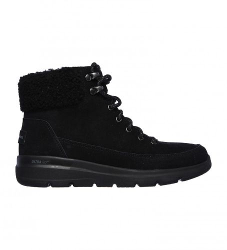 Bottines en cuir On-the-GO Glacial Ultra - Woodlands (35), Noir, Plat, 1 à 3 cm, Lacets, Casuel, Sport, Out - Skechers - Modalova