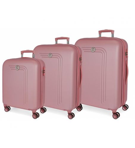 Unisex. 5999465 Riga RIGID LUGGAGE SET 55-70-80cm (OSFA), Casuel, Synthétique, ABS/Polycarbonate - Movom - Modalova