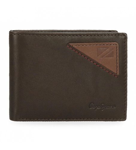 Unisex. 7443132 Portefeuille en cuir Striking Brown (OSFA), Marron, Casuel - Pepe Jeans - Modalova