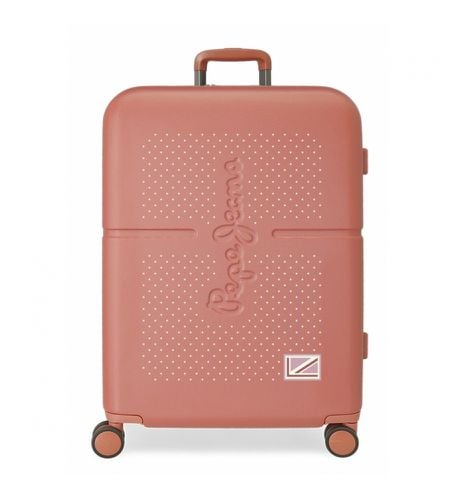 Unisex. 6439226 Valise moyenne Laila rigide terracotta 70cm nu (OSFA), Casuel, Synthétique, ABS/Polycarbonate - Pepe Jeans - Modalova