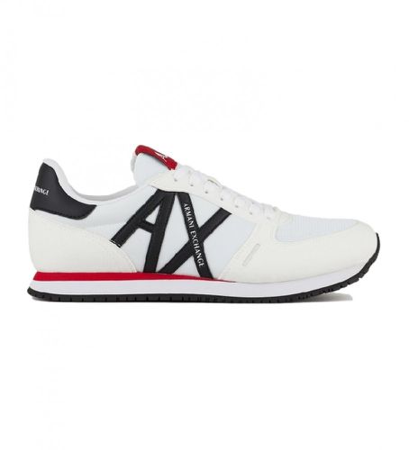 XUX017XCC68K488 Chaussure de course rétro avec logo (46), Plat, 1 à 3 cm, Lacets, Casuel - Armani Exchange - Modalova