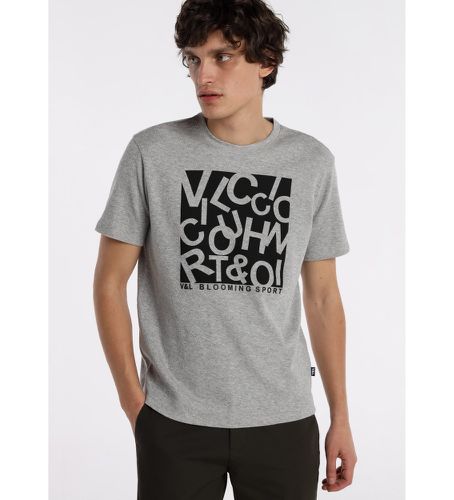 T-shirt à manches longues (XXL), Casuel, Gris, Coton, Manche longue - Victorio & Lucchino, V&L - Modalova