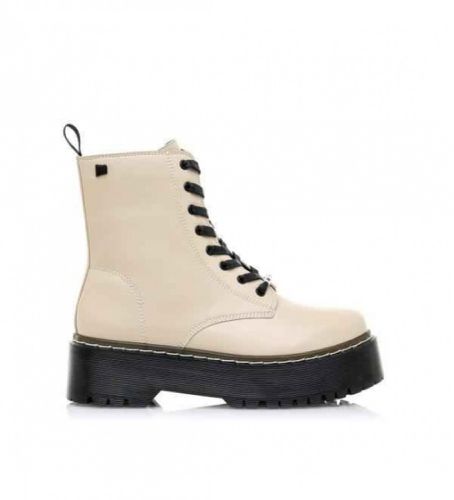 Storm High Ankle Boots beige (37), Plat, Fermeture éclair, Casuel - MTNG - Modalova