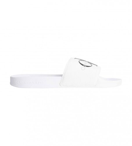 YM0YM00061 Tongs Slide Monogram (42), Plat, Aucun, Casuel, Beachwear - Calvin Klein Jeans - Modalova