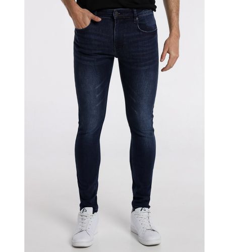 Jean skinny 131730 (30), Casuel, Coton, Marine - Six Valves - Modalova