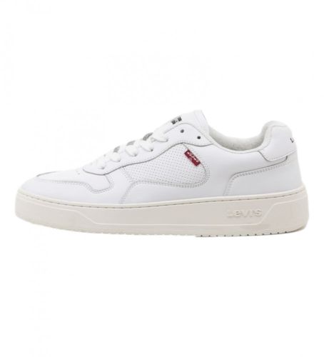 Glide Leather Sneakers (41), Cuir, Blanc, Plat, Lacets, Casuel - Levi's - Modalova