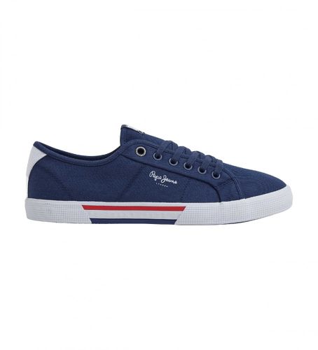 PMS30816 Sneakers basiques Brady (46), Tissu, Plat, Lacets, Casuel, Durable, Marine - Pepe Jeans - Modalova