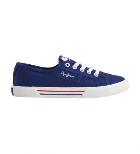 PLS31287 Sneakers basiques Brady (39), Tissu, Plat, Lacets, Casuel, Durable, Marine - Pepe Jeans - Modalova