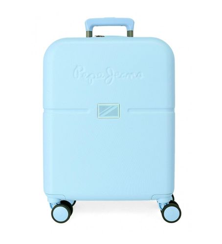 Unisex. 7698634 Valise taille cabine Accent expansible rigide -40x55x20cm (OSFA), Casuel, ABS/Polycarbonate, Marine - Pepe Jeans - Modalova