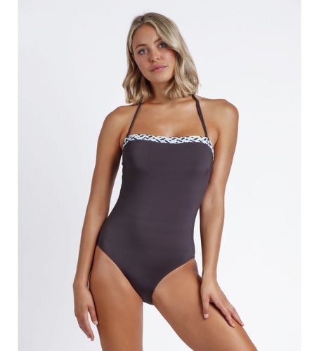 Maillot de bain à bonnets tressés orientaux (38), Marron, Casuel, Beachwear, Polyamide - Admas - Modalova