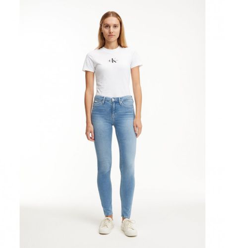 J20J221580 Jean Mid Rise Skinny (30/24), Casuel, Coton, Denim - Calvin Klein Jeans - Modalova