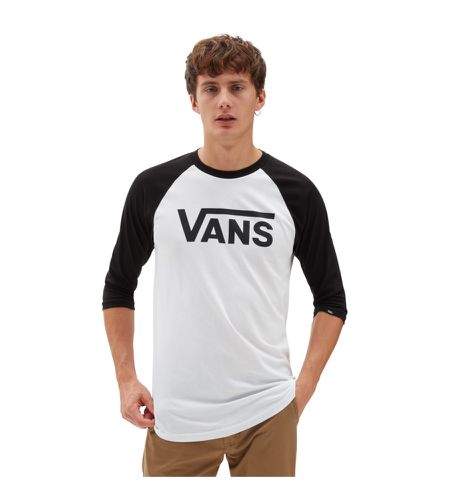 VN0002QQYB21 T-shirt raglan classique , (L), Casuel, Coton, Manche 3/4 - Vans - Modalova