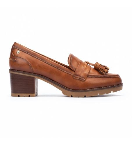 W7H-3719 Mocassins en cuir Llanes marron - Hauteur du talon 6cm (36), 5 à 8 cm, Aucun, Casuel, Classique - Pikolinos - Modalova