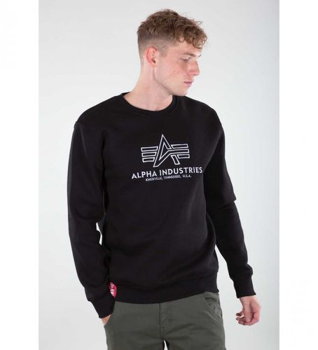 Pull basique brodé (XXL), Casuel, Coton - ALPHA INDUSTRIES - Modalova