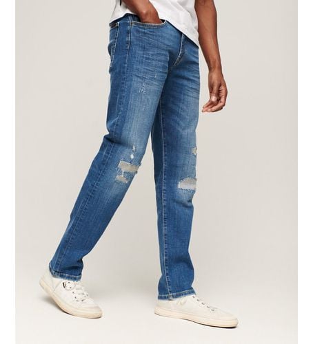 M7010887A Jean droit et slim en coton biologique (31/32), Casuel, Denim, Le coton biologique, Durable - Superdry - Modalova