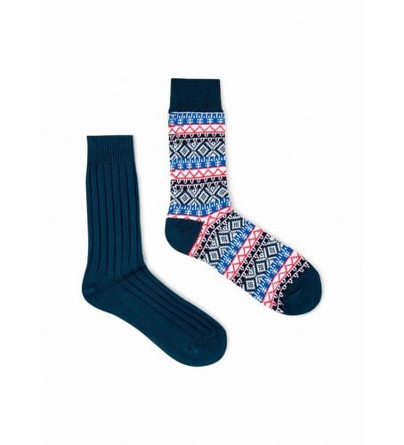 PMU30004 Lot de 2 paires de chaussettes Chunky Fair (S-M), Homewear, Coton, Marine - Pepe Jeans - Modalova