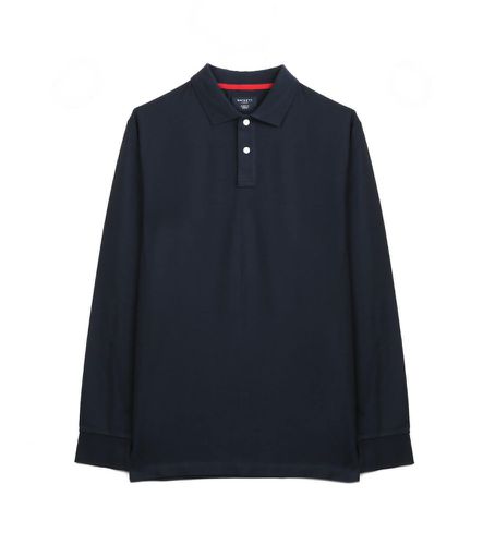 HM550953 Polo Classic Fit logo (S), Casuel, Coton, Manche longue - Hackett London - Modalova