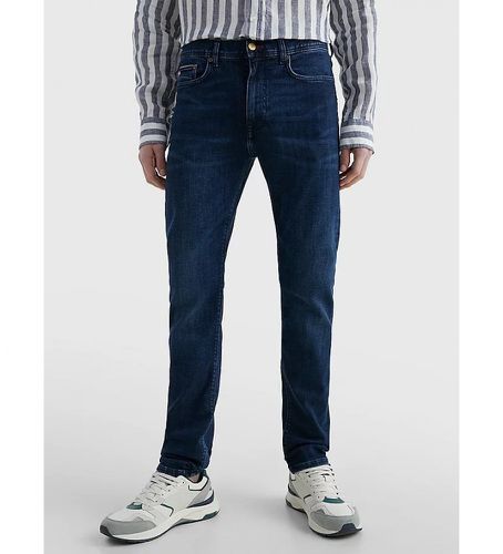 MW0MW15599 Jeans Slim Bleecker Pstr Bridger (32/35), Casuel, Coton, Élasthanne, Durable - Tommy Hilfiger - Modalova