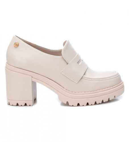 BEIGE 141682 chaussures beiges - Hauteur du talon 8cm (37), 8 à 10 cm, Aucun, Casuel - Xti - Modalova