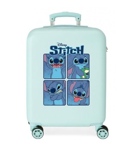 Unisex. 4041142 Valise cabine rigide 55 cm Stitch Moods (OSFA), Casuel, ABS/Polycarbonate - Disney - Modalova