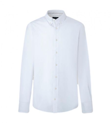 HM309675 Chemise Oxford bleue (L), Casuel, Fête, Coton, Classique, Manche longue - Hackett London - Modalova