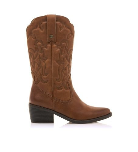 Bottes Tanubis marron -Hauteur du talon 6cm (40), 5 à 8 cm, Fermeture éclair, Casuel - MTNG - Modalova