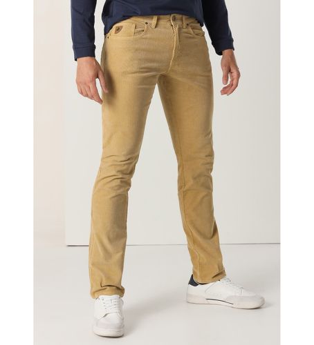 Pantalon régulier couleur - Pantalon marron moyen (40), Casuel, Coton - Lois Jeans - Modalova