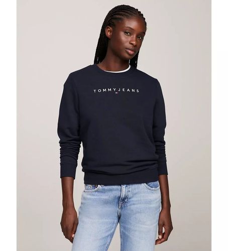 DW0DW17323 Sweatshirt linéaire (S), Casuel, Coton, Manche longue, Durable - Tommy Jeans - Modalova