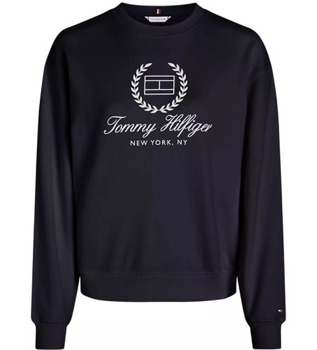 WW0WW41758 Sweat-shirt Flag (XS), Casuel, Coton, Marine - Tommy Hilfiger - Modalova