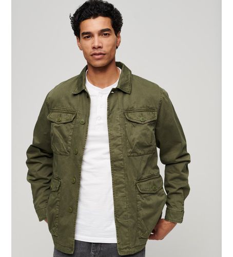 M5011858A Veste militaire légère brodée M65 (M), Casuel, Coton - Superdry - Modalova