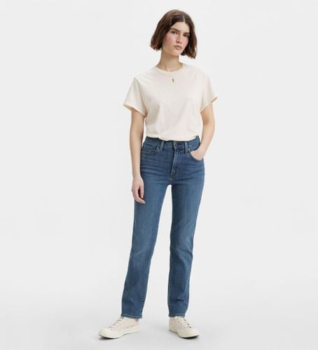 Jeans 724 High Rise Straight (28/30), Bleu, Casuel, Coton, Denim - Levi's - Modalova