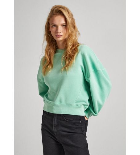 PL581432 Sweat-shirt Lynette (XS), Casuel, Vert, Coton, Manche longue - Pepe Jeans - Modalova