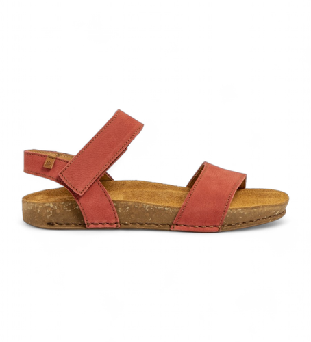 BR005_043 Sandales en cuir N5790 (37), 1 à 3 cm, Velcro, Casuel - El Naturalista - Modalova