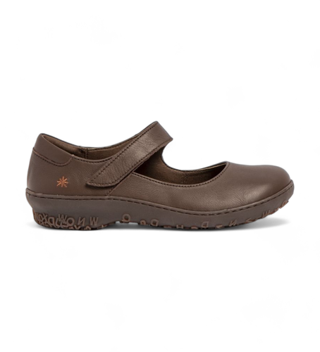 Ballerines Cuir 1420 Antibes marron (36), Plat, Velcro, Casuel - Art - Modalova