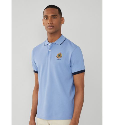 HM563261 Polo Heritage Logo (S), Casuel, Coton, Manche courte - Hackett London - Modalova