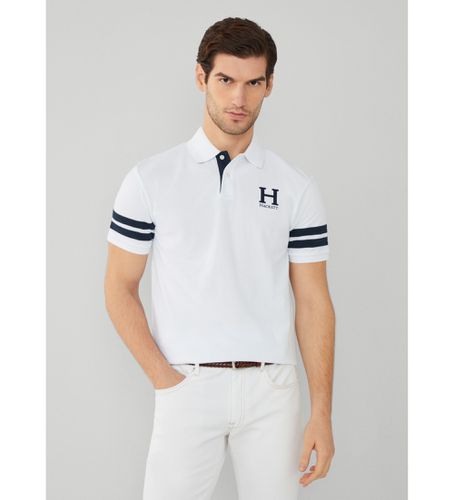 HM563313 Polo Heritage H Str Slv (XS), Casuel, Coton, Manche courte - Hackett London - Modalova