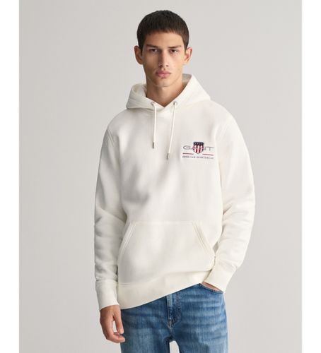 Archive Shield Hoodie Medium Off (XS), Blanc, Casuel, Coton, Manche longue - Gant - Modalova